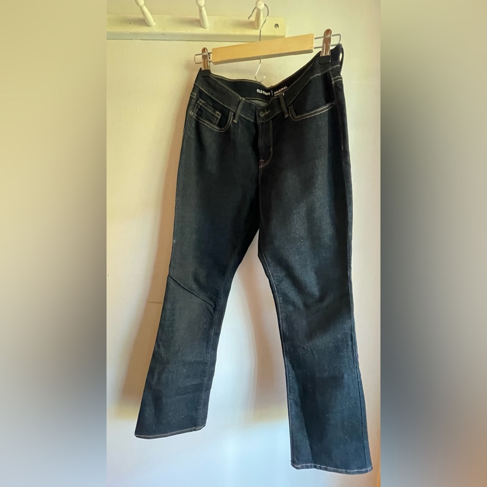 Old Navy Short Dark Wash Original Mid-rise Bootcut